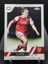 2022-23 Topps Chrome UEFA Women’s Champions League Kim Little #10 Arsenal WFC