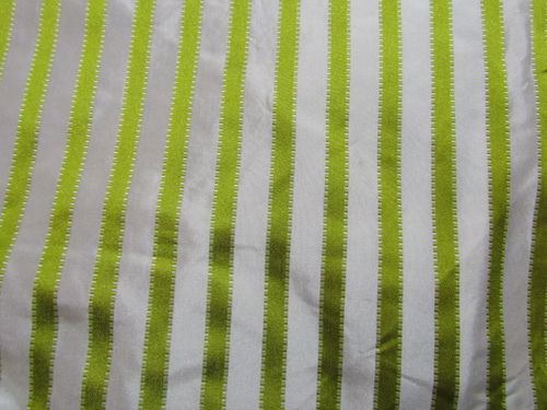 DESIGNERS GUILD FABRIC 15" ROUND PIPED +PAD FRANCHINI SILK STRIPE CUSHION - Picture 17 of 17