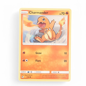 Charmander 7/68 Pokemon Hidden Fates Common NM
