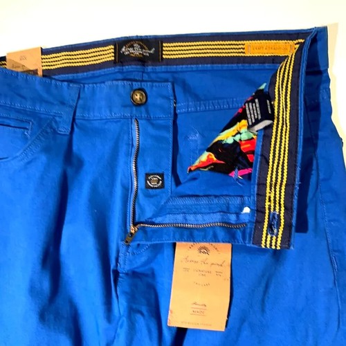 Across The Pond Jeans Men's Stretch Athletic Taper Straight Light Blue 34Wx30L - Picture 6 of 9