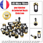 x10 MICRO FILTRE POUR INJECTEUR DE CARBURANT UNIVERSEL 12x6x3 MM✅OEM REF ASNU03C
