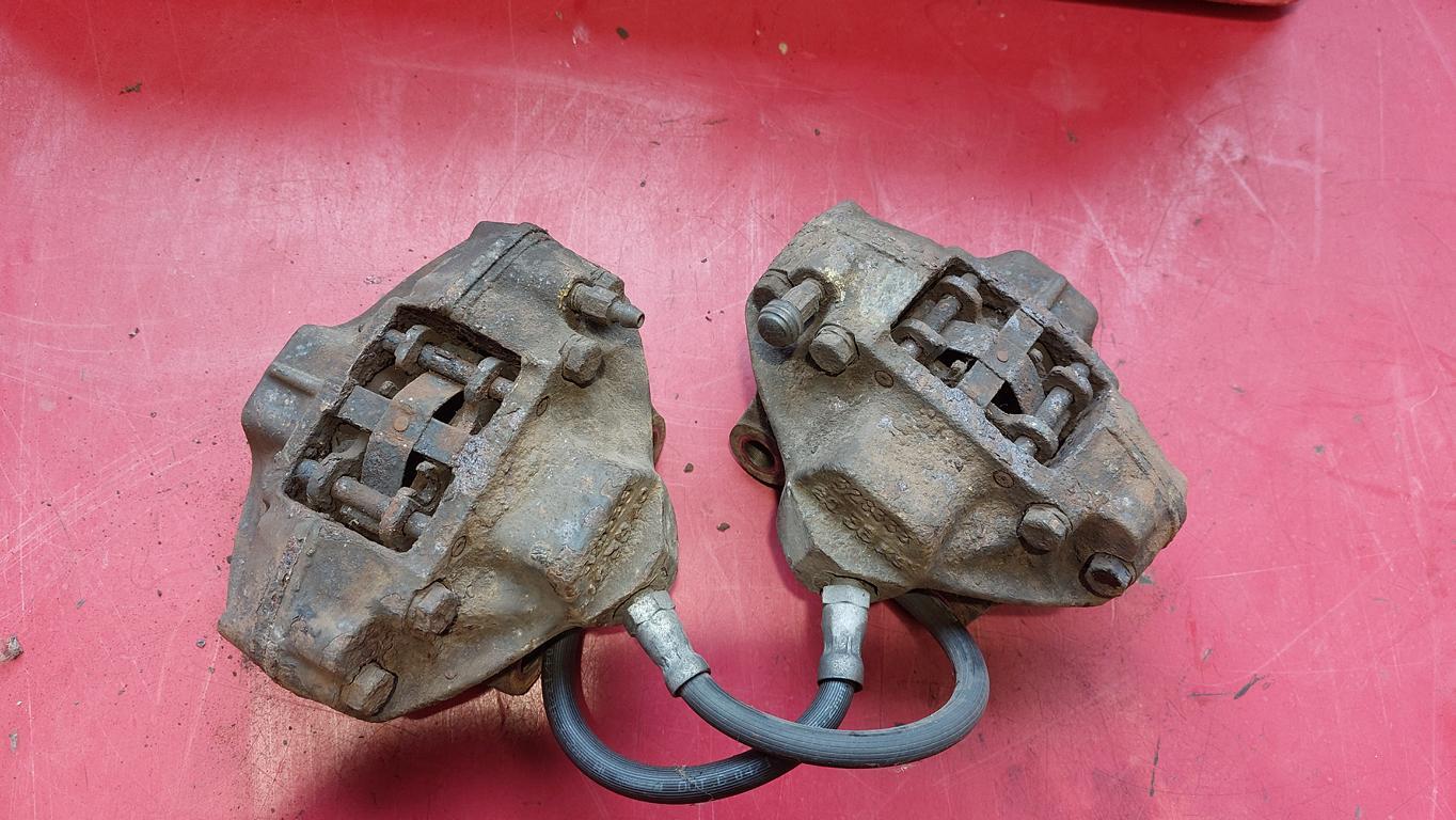 2x Bremssattel hinten Bendix Mercedes W126 W123 R107 W116 