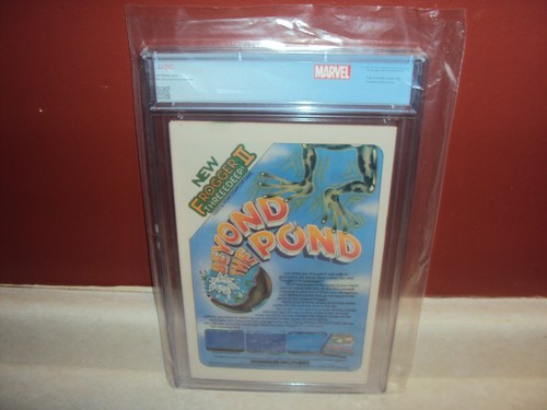 MARVEL SUPER HEROES #8 SECRET WARS ORIGEN VENOM SIMBIONTE SPIDERMAN CGC 9.8 CÓMIC - Imagen 3 de 3