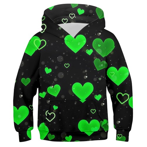 Boys Casual Fashion Long Sleeve Hooded Pocket Sweatshirt - Picture 2 of 45
