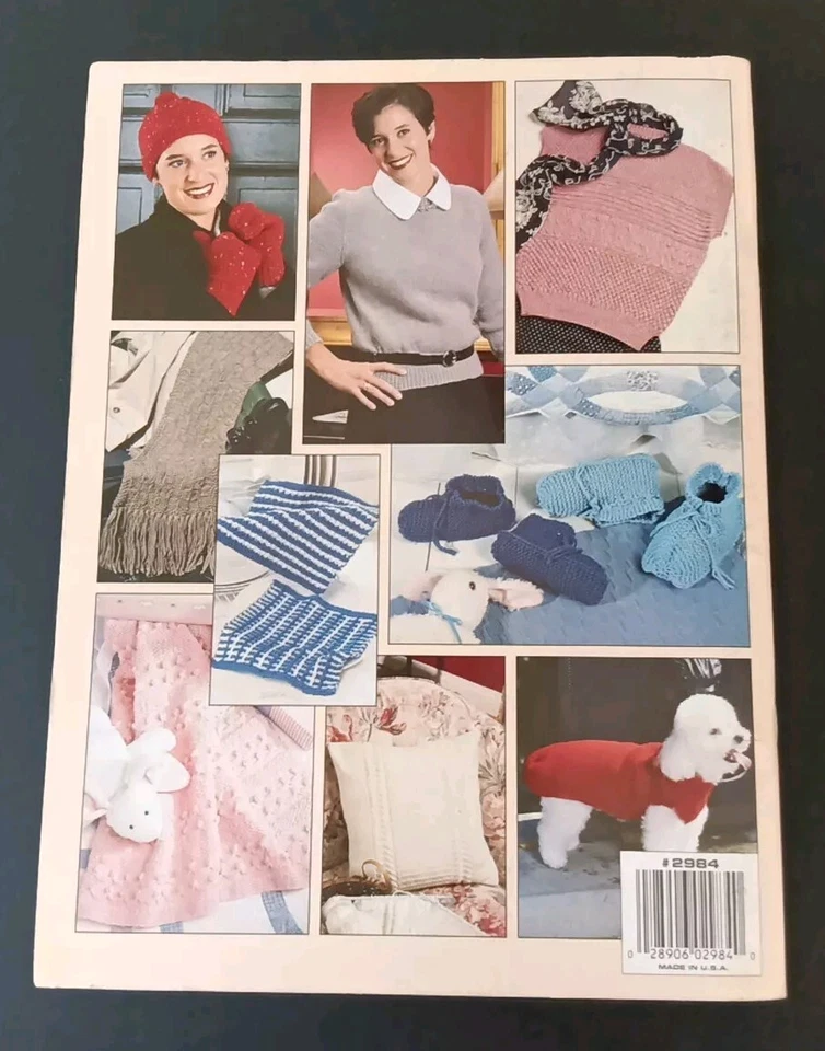 Leisure Arts "I Can't Believe I'm Knitting!” 1997 # 2984 Beginner Easy - Image 2 of 2