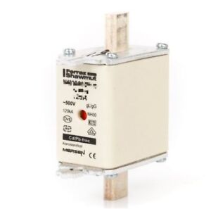 NH000GG50V63-1 MERSEN R212466H GL-GG VOLT FREE LUGS FERRAZ 63A 500V R212466 NH000 FUSE NH000GG50V63-1 MERSEN R212466H GL-GG VOLT FREE LUGS FERRAZ 63A 500V R212466 NH000 FUSE