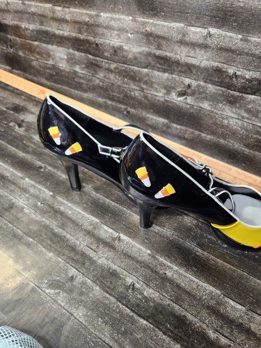 Tacones Funtasma Mujer Talla 12 Candy Corn Fiesta Halloween ver fotos - Imagen 4 de 11