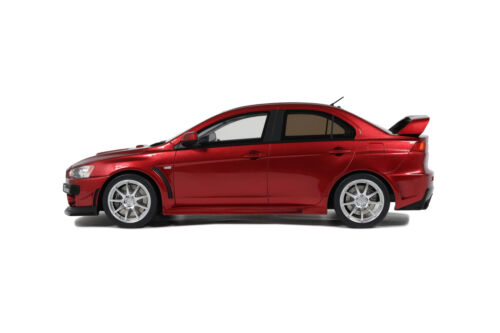 Otto Mobile 1:18 Mitsubishi Lancer Evo X FQ 400 Orient Red 2012 Scale Resin M... - Picture 3 of 9