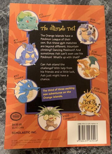 Pokémon Scholastic #11 The Four-star Challenge by Howard Dewin (Paperback 2000) - Picture 2 of 6