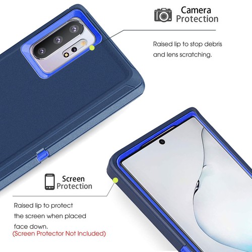 For Samsung Galaxy Note 10 Plus 5G Case Shockproof Rugged Hard Cover Accessories - Picture 35 of 40