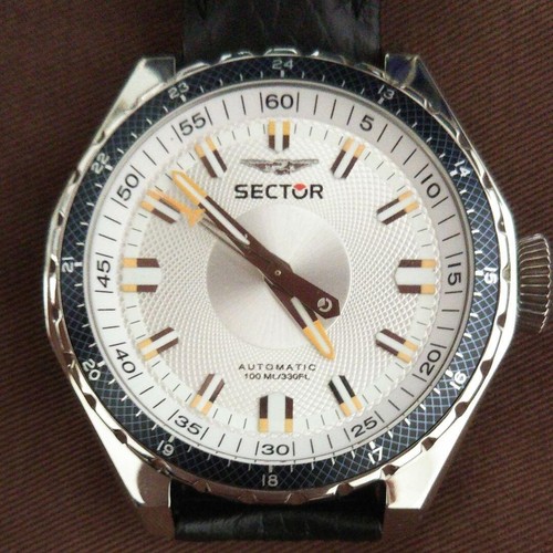Sector 280 Automatic Watch Leather Band Movement Automatic Unused No Box - Picture 3 of 5