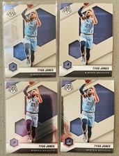 4 Lot 2020-21 Panini Mosaic Basketball NBA #72 Tyus Jones Base Card Grizzlies