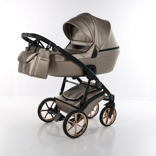 JUNAMA TERMO LINE EKO V2 BABY PRAM 2in1, 3in1 CARRYCOT + CAR SEAT + ISOFIX BASE - Picture 42 of 48