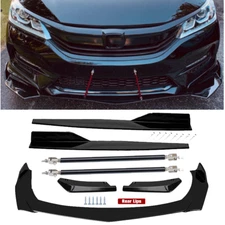 Front Rear Bumper Lip Spoiler Splitter Body Kit Side Skirt For Honda Passport