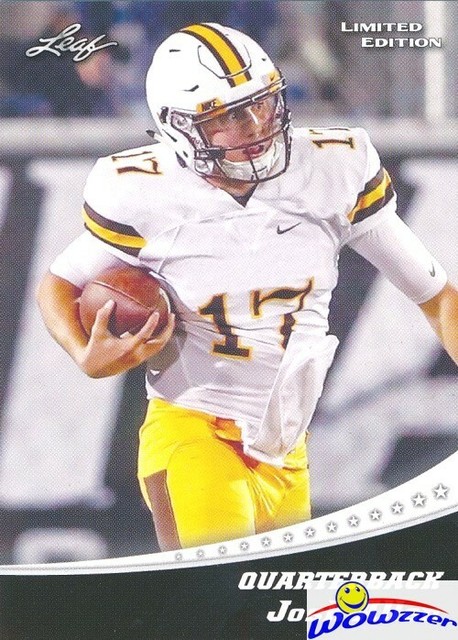 Josh Allen 2018 Leaf Draft #3 Limited Edition FIRST EVER ROOKIE Bills