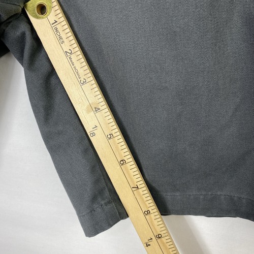 Puritan Shorts Mens Size 42 Gray Chino Shorts Pleated - Picture 6 of 8