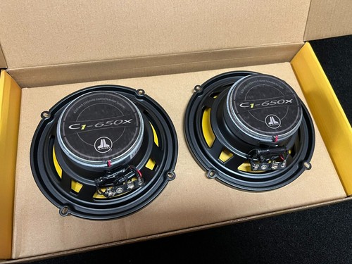 JL AUDIO C1-650x 6.5" Coaxial Car Speakers Aluminum Dome tweeters NEW C1650x - Picture 5 of 7