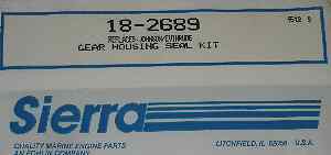 Sierra 18-2689 Lower Unit Seal Kit Johnson Evinrude - Picture 2 of 2