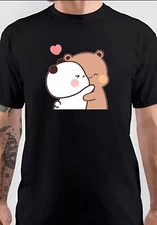 NWT Bubu Friends Dudu Cute Panda Bear Unisex T-Shirt