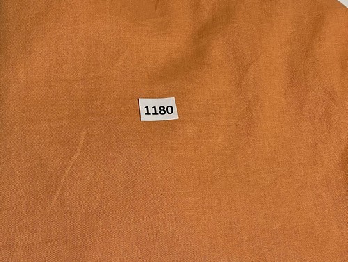 LINEA UOMO MODERN FIT Shirt Mens Orange Button Up S/S Linen Cotton Blend MEDIUM - Picture 7 of 7