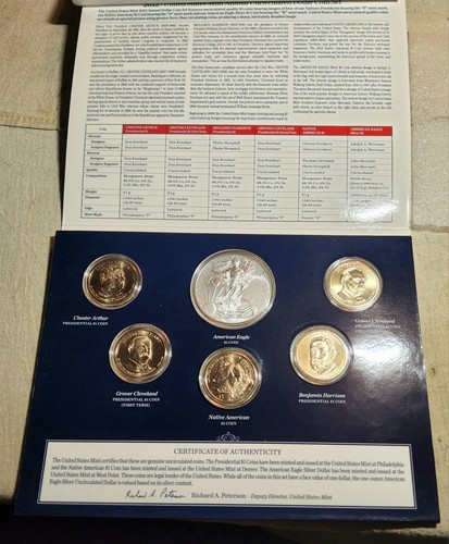 (5) DIFFERENT 2012-2016 UNITED STATES MINT ANNUAL UNCIRCULATED DOLLAR COIN SETS - Picture 3 of 16