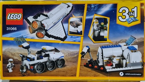 NEW LEGO Creator 31066 Space Shuttle Explorer sealed damaged box 3IN1 retired!!! - Picture 2 of 6