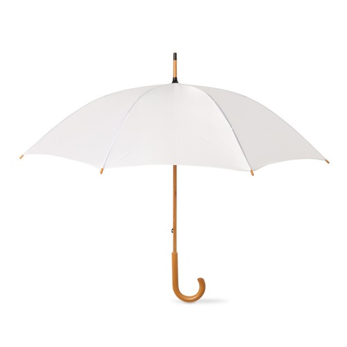 3 Paraguas de Boda MANGO DE MADERA TORCIDA 90cm Largo x 106cm MANUAL Novia BROLLY - Imagen 68 de 76