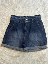 NWT GB Girls Shorts Denim High Waist Size 16