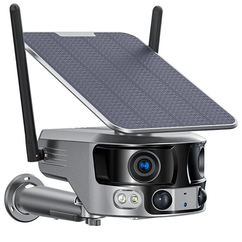4K 8MP Dual Lens 4G Solar Camera Color Night WIFI 180° Ultra Wide View Angle PIR - Picture 12 of 17