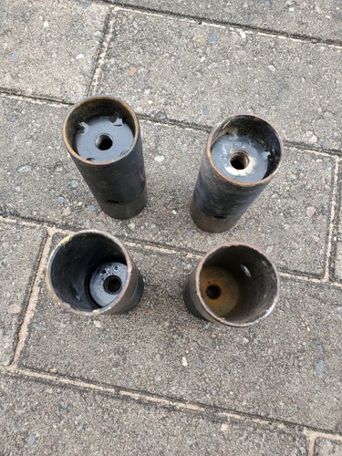 Mongoose Rebel BMX Freestyle 3/8" Bike Pegs Steel Screw On Used Set of 4 - Picture 5 of 7