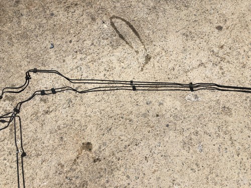 2010-2015 AUDI Q7 3.0L HYDRAULIC ABS BRAKE HOSE LINE PIPE TUBE SET OEM. - Picture 4 of 12