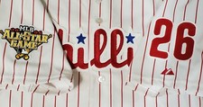 Nike ナイキ MLB 正規品 Phillies フィリーズ ユニフォーム L Las mejores ofertas en Philadelphia Phillies All-Star Game