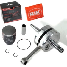 Rebuild Engine Crankshaft Crank Shaft & Piston & RIK Ring Kit Suzuki RM125 01-03