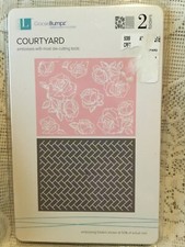 Lifestyle Quickutz Embossing Folders 2 Courtyard New Scrapbooking