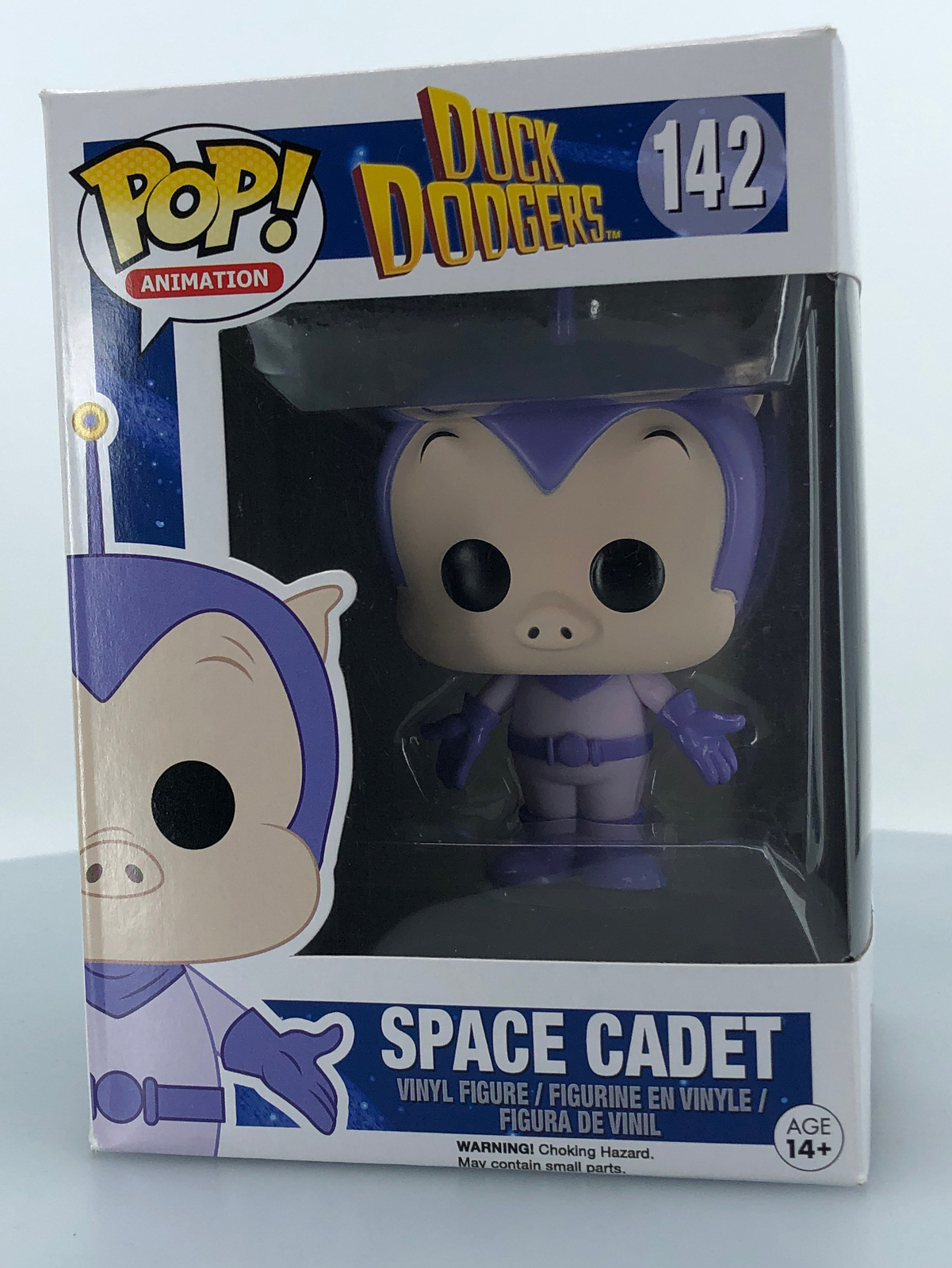 Funko Pop! Animation Duck Dodgers Space Cadet #142 Vinyl Figure Damaged