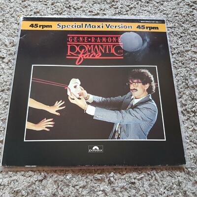 Gene Ramone - Romantic face 12'' Italo Disco Vinyl Germany