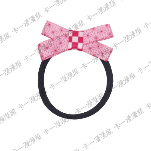 Schleife Haarring Anime Dämonenjäger Harajuku Mode Haarbrawatte fetter Ring Cosplay Geschenk - Bild 11 von 11