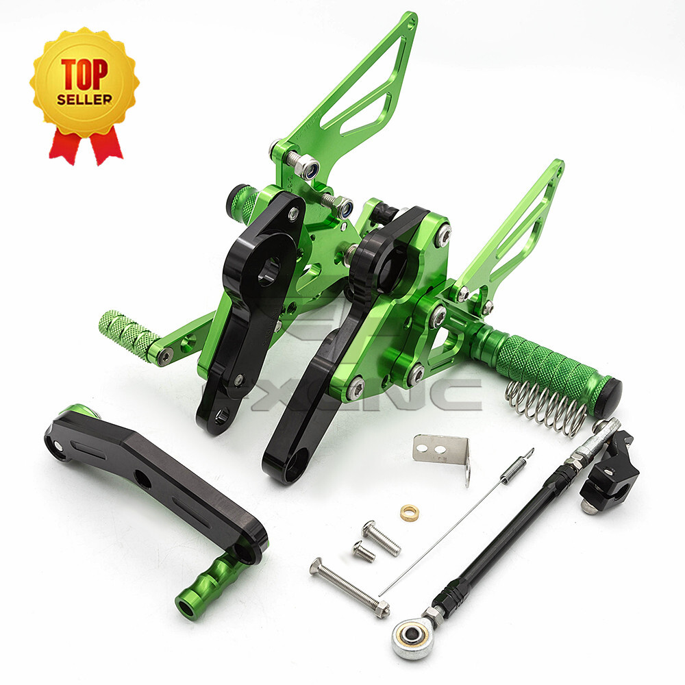 CNC Motorcycle Rearset Footpegs Footrest Pedals For FZ09/MT09 2013