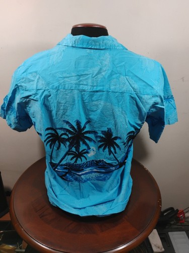 Favant floral hawaiian shirt Men's Large Multicolor Graphic Tropical Cotton... - Picture 6 of 9