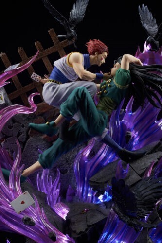 Weare A Design HUNTER×HUNTER Hisoka Resin Statue auf Lager Illumi Zoldyck PU Hot - Bild 6 von 6