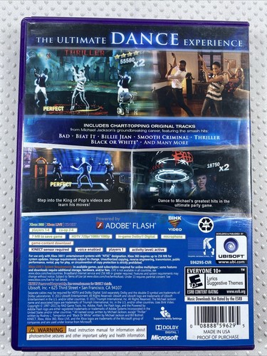Michael Jackson The Experience (Microsoft Xbox 360) Kinect - Picture 2 of 3