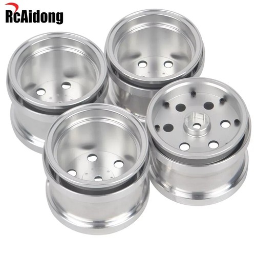 RcAidong Aluminium Radnabe Felgen Für Tamiya GF-02 WR-01 WR-02G WT-01 RC-Zubehör - Bild 4 von 7