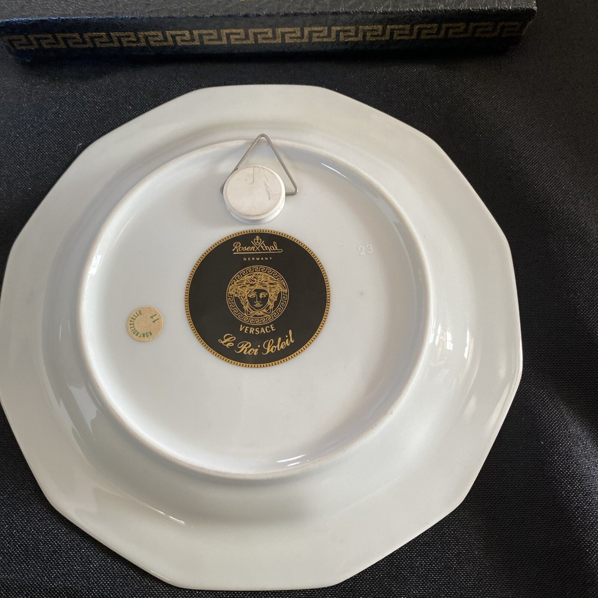 Rosenthal Versace Le Roi Soleil Plate New | eBay