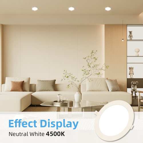 LED Ceiling Lights Ultra Slim Recessed Flat Panel Spot Downlights Spotlights UK - Picture 11 of 19