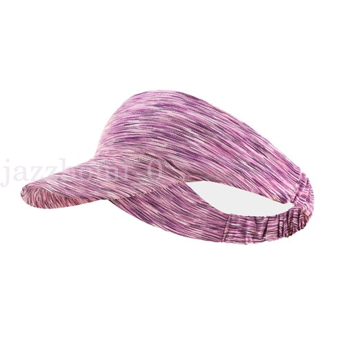 Sun Visor Elastic Sports Hat Tennis Golf Headband Cap Ladies Women Sun Vizor UK - Picture 11 of 12