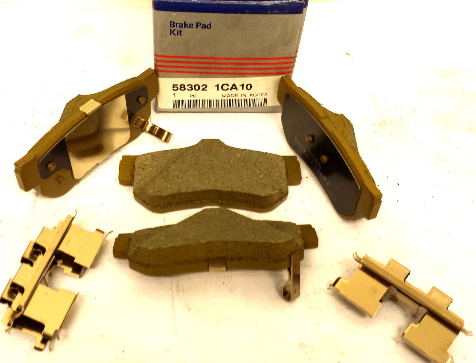 Genuine Hyundai Getz Rear Brake Pads 583021CA10 for sale online eBay
