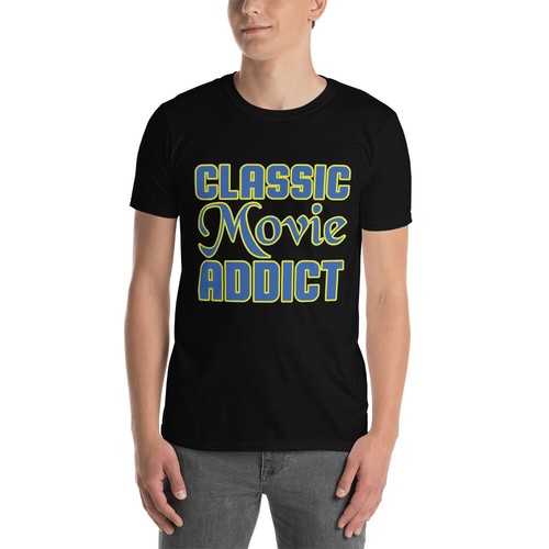 Classic Movie Addict T-Shirt TCM Classic Movie Lover! - Picture 3 of 4