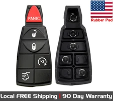 Lot of 1 New Replacement Key fob Rubber Button for Jeep COMMANDER GRAND CHEROKEE
