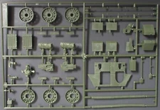Tamiya 1/35 Scale Russian Tank 1943 Mod - Parts Tree E from Kit No. 35059