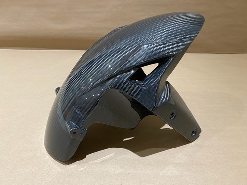 Carbon Fiber 2011-2015 ZX-10R Front Tire Fender Mud Guard Hugger Fairing Cowling - Picture 3 of 5